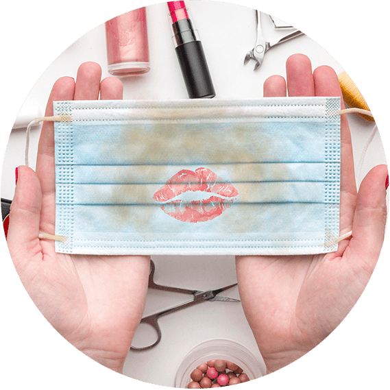 Make-up protection under the mask